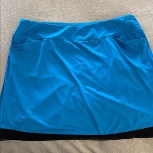 Tail Women's Blue Skort with Black Trim